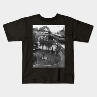 Sydney Harbour Bridge from M.C.A. Kids T-Shirt